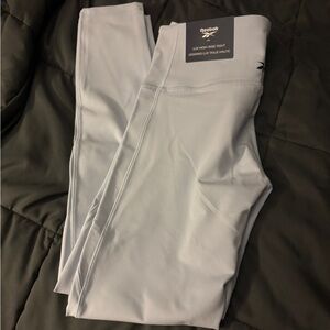Reebok Pale Blue Women's Lux High-Rise Leggings